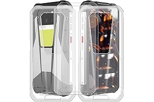 Tempered Glass Film + Soft Silicone Case for Unihertz 8849 Tank 3 Pro