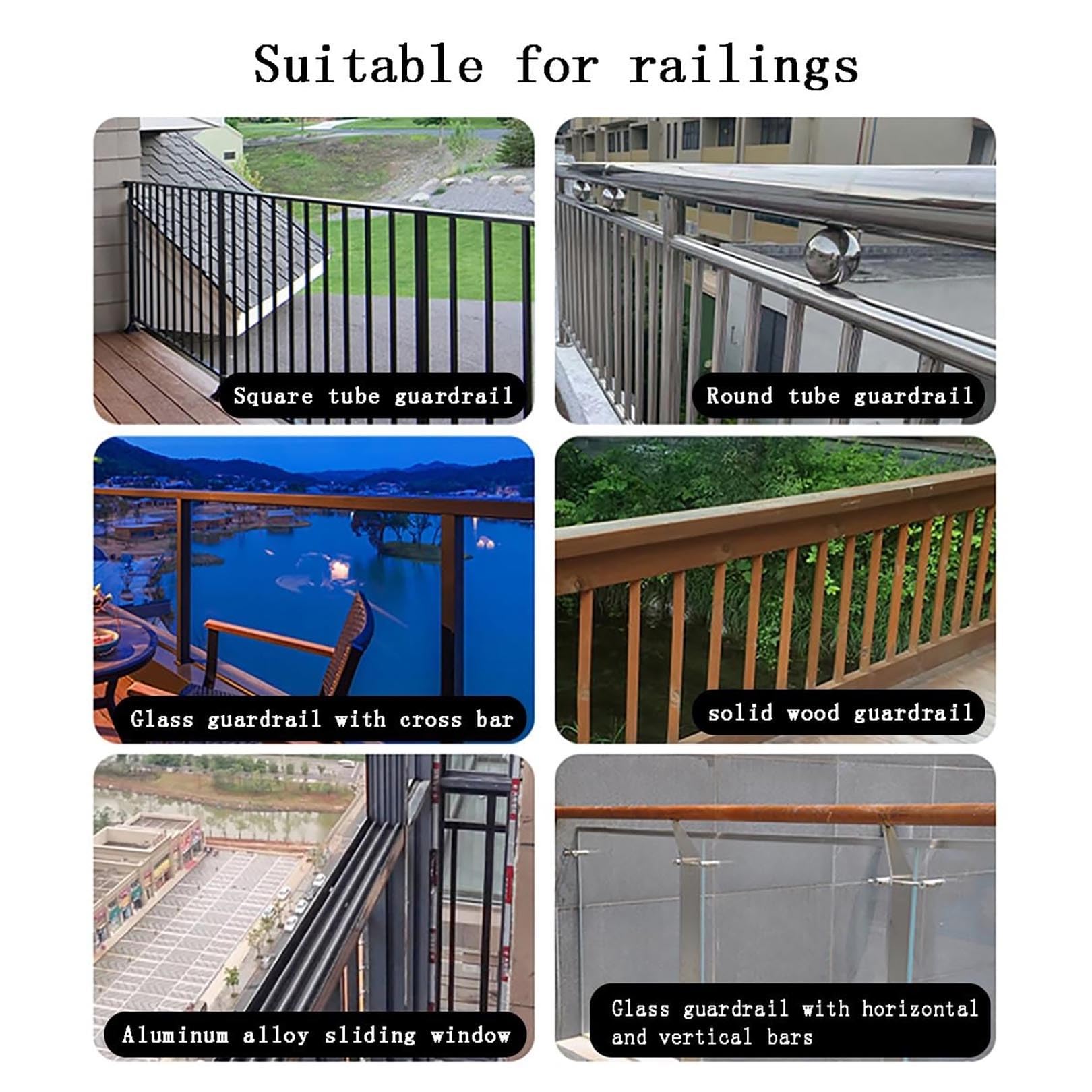 Stolik boczny na zewnątrz, stolik barowy balkonowy do balustrad, wiszący stolik balkonowy do balustrady, ulepszona pogrubiona konstrukcja, stolik boczny, metalowa rama ogrodowa na patio stojak na kwia