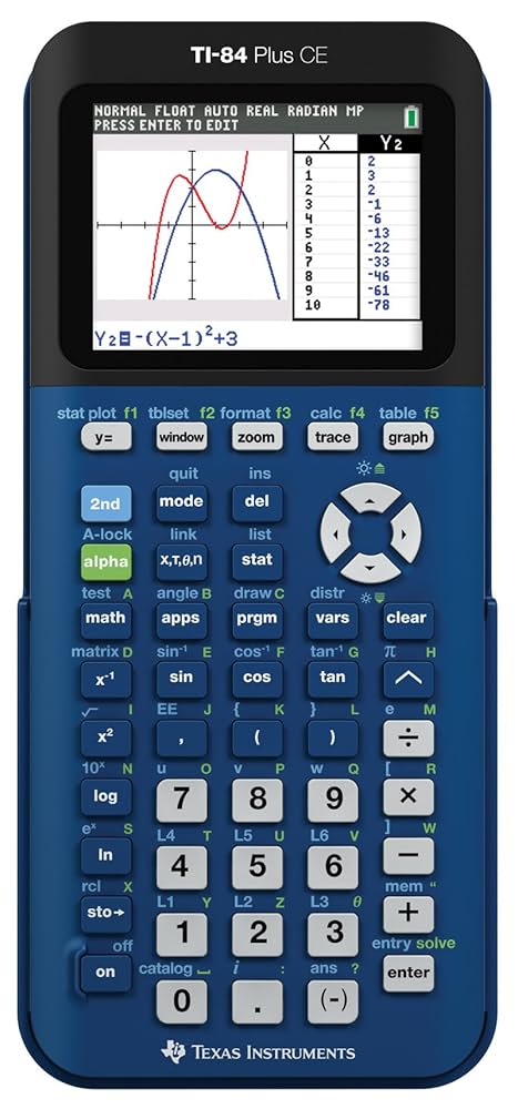 Amazon.com : Texas Instruments TI- 84 Plus CE Denim Graphing