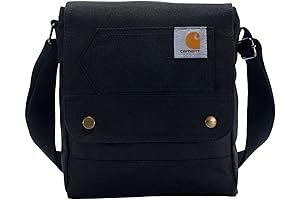 Carhartt Unisex Crossbody Snap Bag: Stay Organized with Versatile, Durable Style