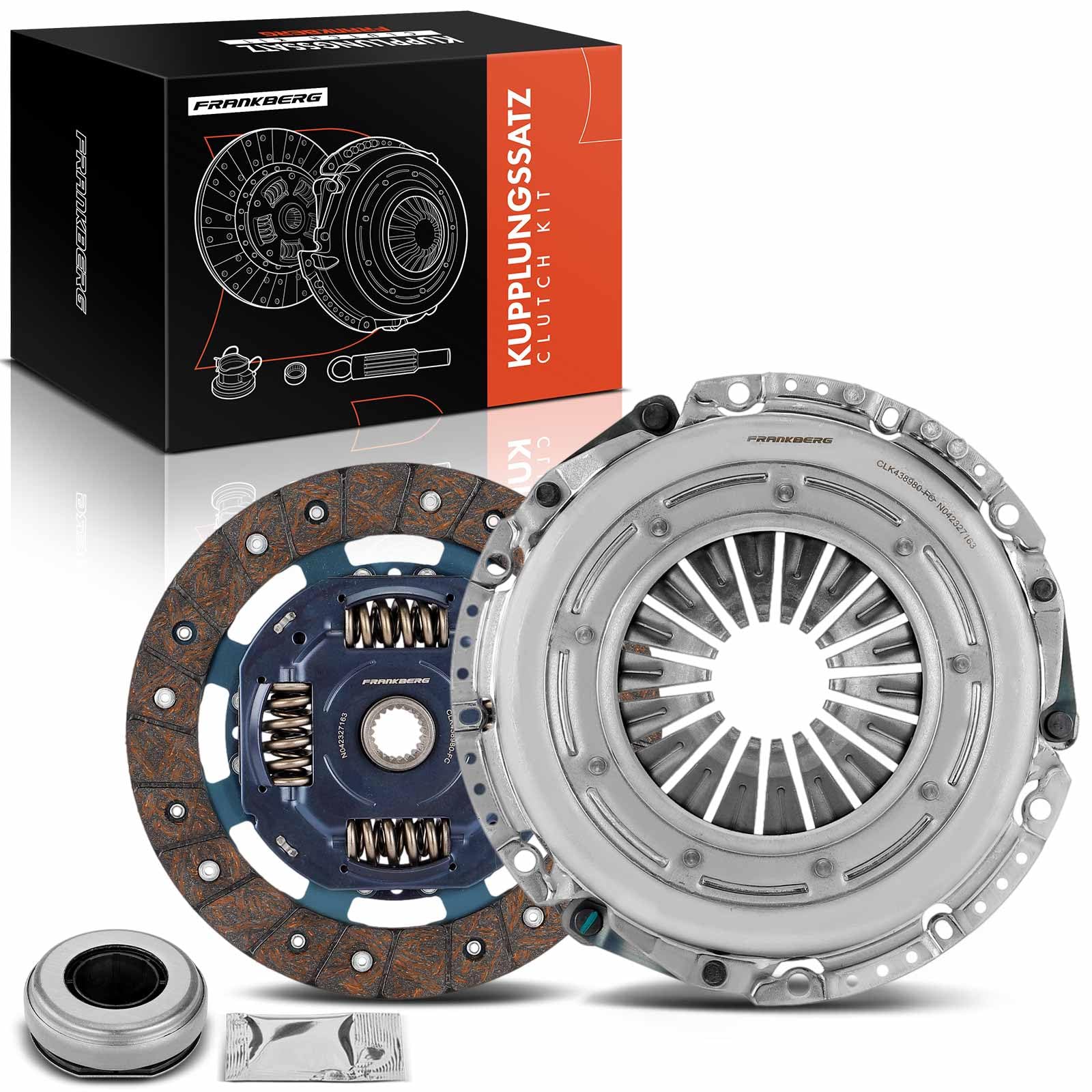 Frankberg Kit de embrague 9402053160 | Compatible con: VF7 nervioso, Caja Scudo 270 272, Plataforma plana/chasis Expert, Caja saltarina, Experto en tipi VF3X