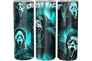 Spectral Visage Tumbler: An Unnerving Accompaniment for Halloween Gatherings