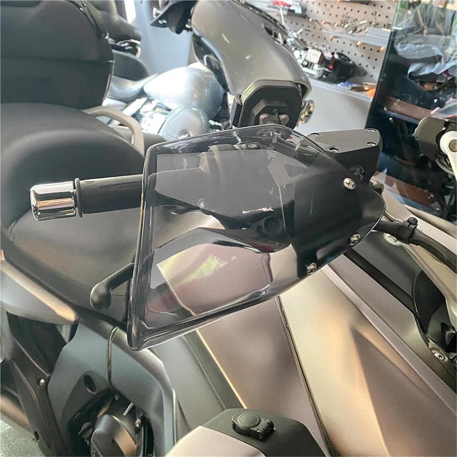Handschutz-Windschutz Motorrad-Handprotektoren, Windschutzscheibenabweiser, Handschutz Für K1600B K1600 GT GTL Grand America 2017-2025 | Titan