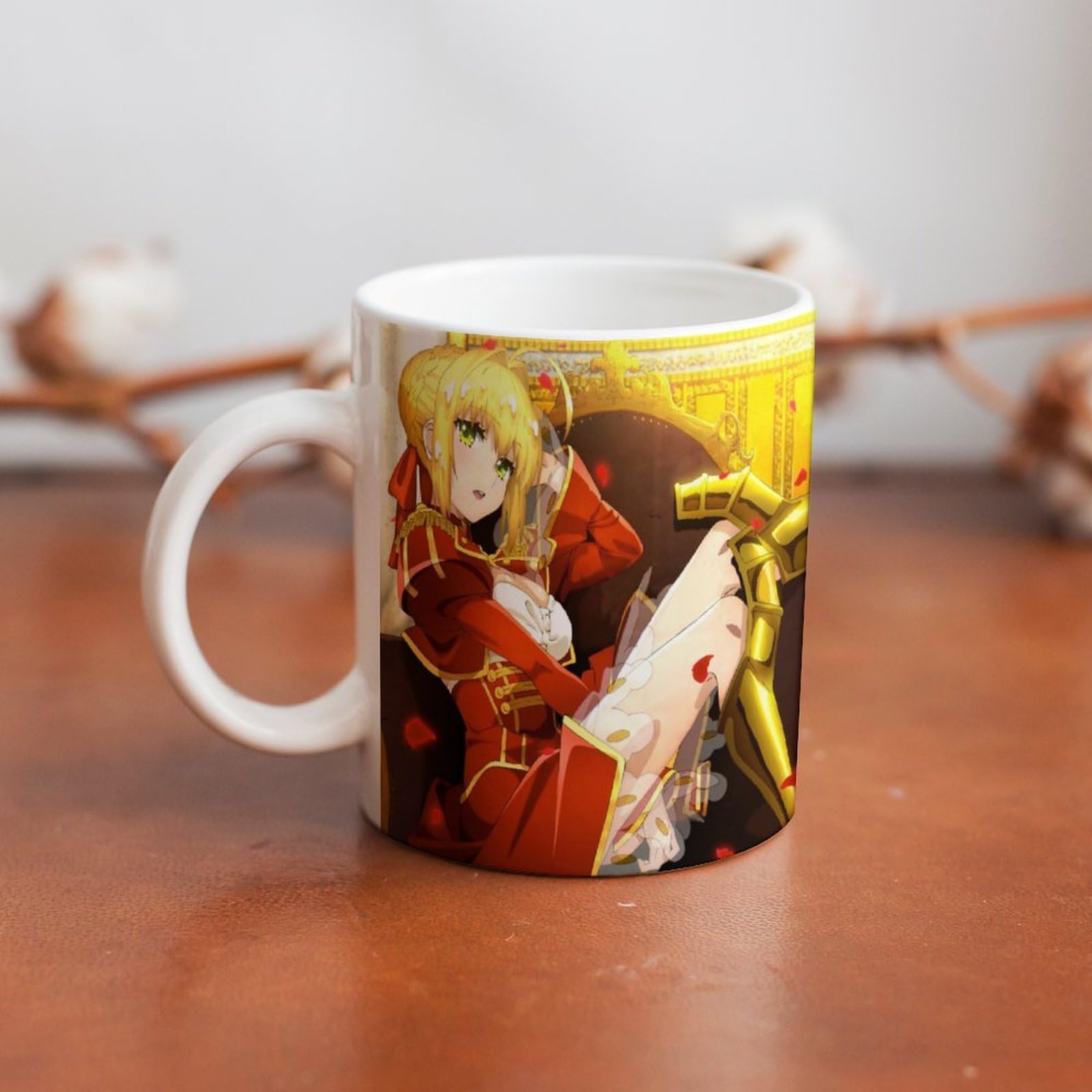 セイバーライオン マグカップ fate FGO Amazon.co.jp: マグカップ