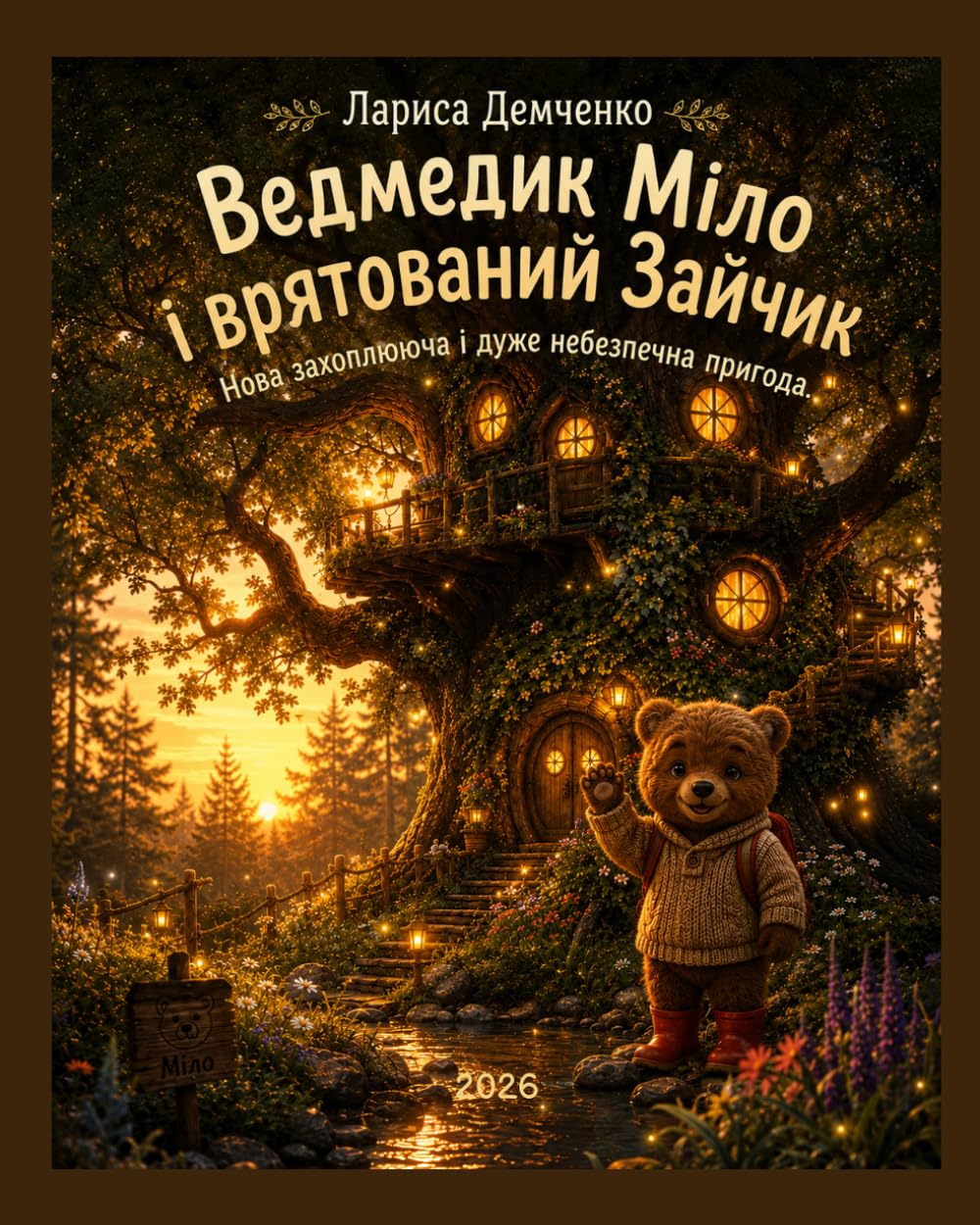 Ведмедик Міло і врятований Зайчик (The Adventures of Milo the Bear)