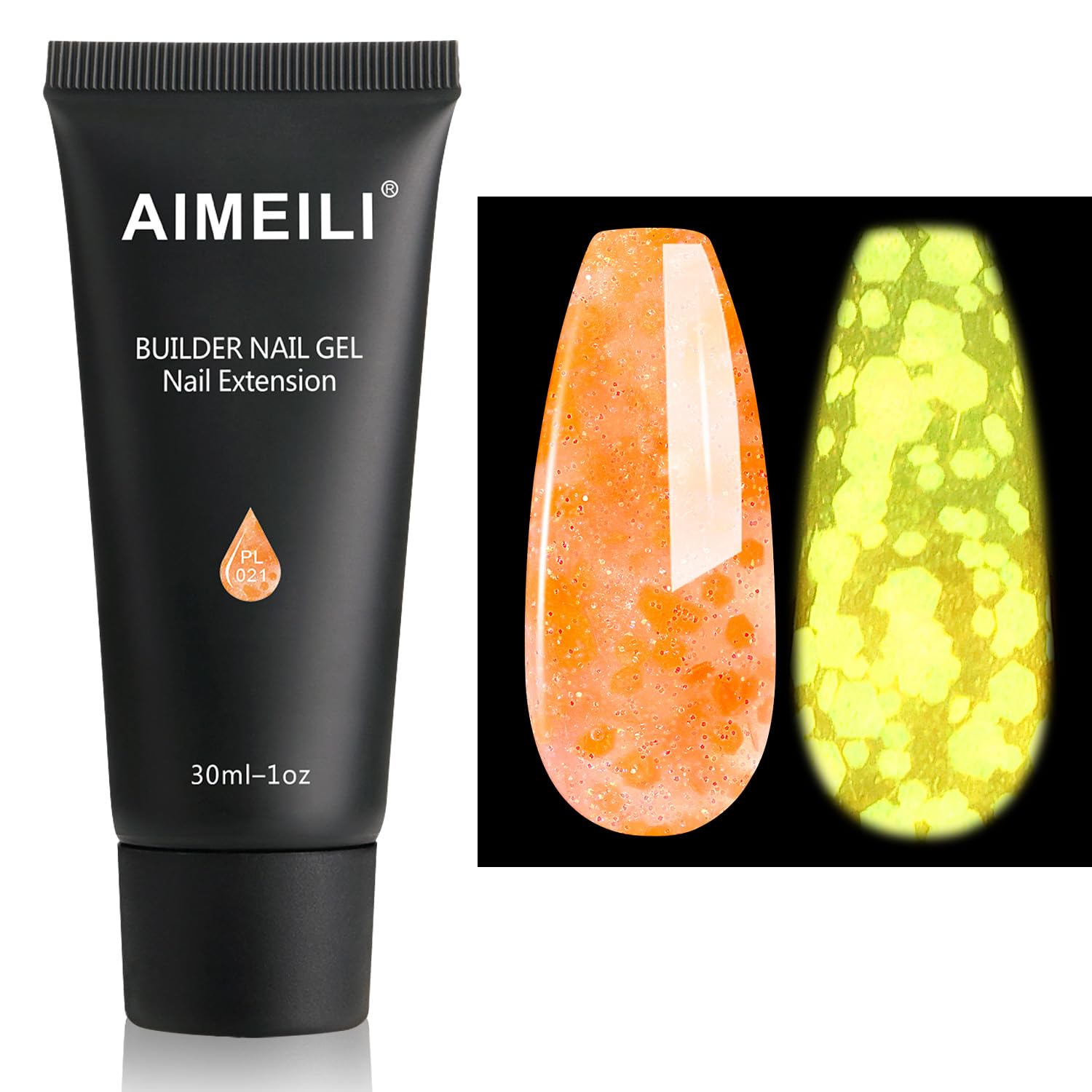 AIMEILI Gel Uñas Constructor Base Coat y Builder Gel 7 en 1 Nail Extensión Esmaltes Semipermanentes de Uñas UV LED Building Base 10ML — view 50