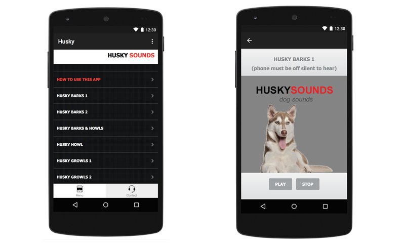 Husky Dog Sounds & Dog Barking - App on Amazon Appstore