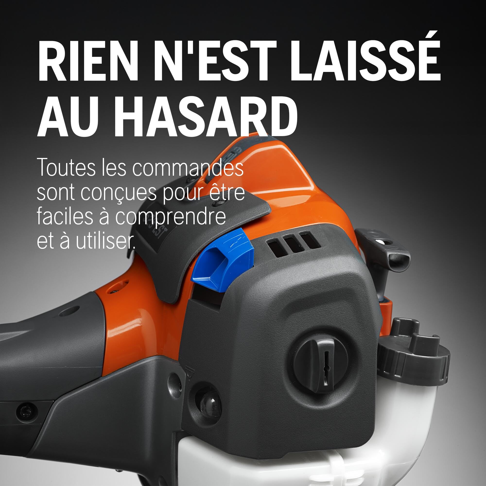 Husqvarna 122R Coupe-Bordures Thermique | Débroussailleuse 2 temps 21,7cm³, largeur de coupe 43 cm, tête Tap 'n Go