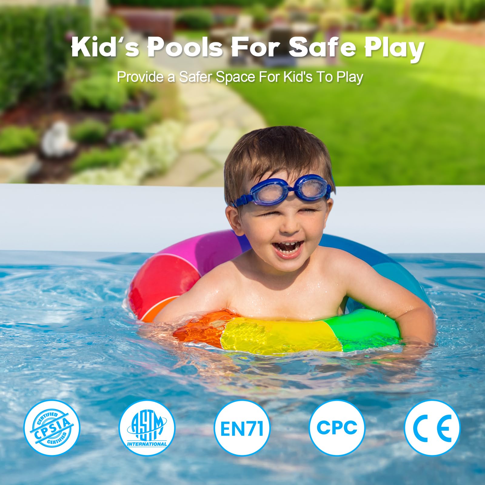 Inflatable Pools For Kids Sumbee Inflatable Swimming Kiddie Pool