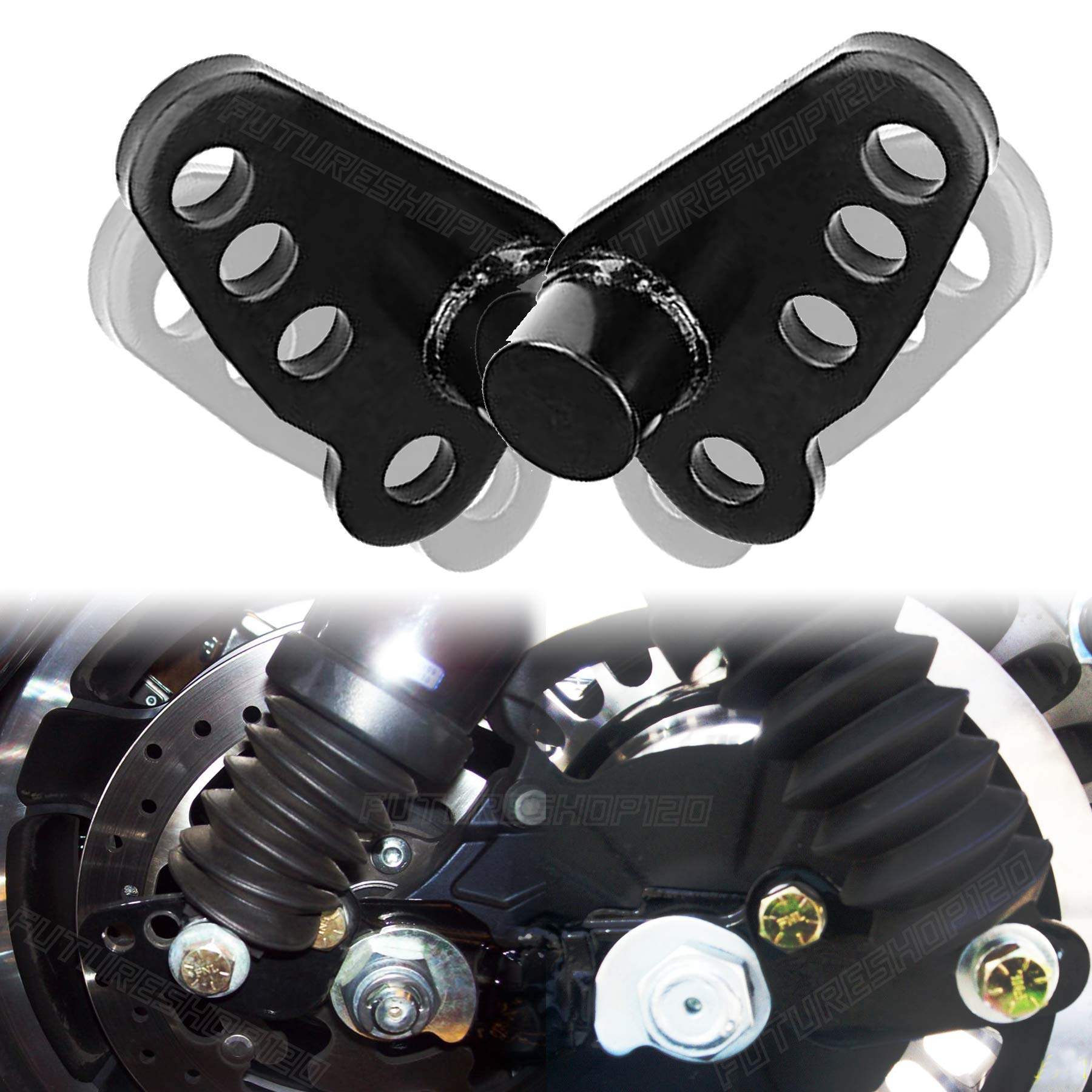 1'' 2'' Inch Lowering Link Kit Fits for 93-01 Harley Electra Glide+S