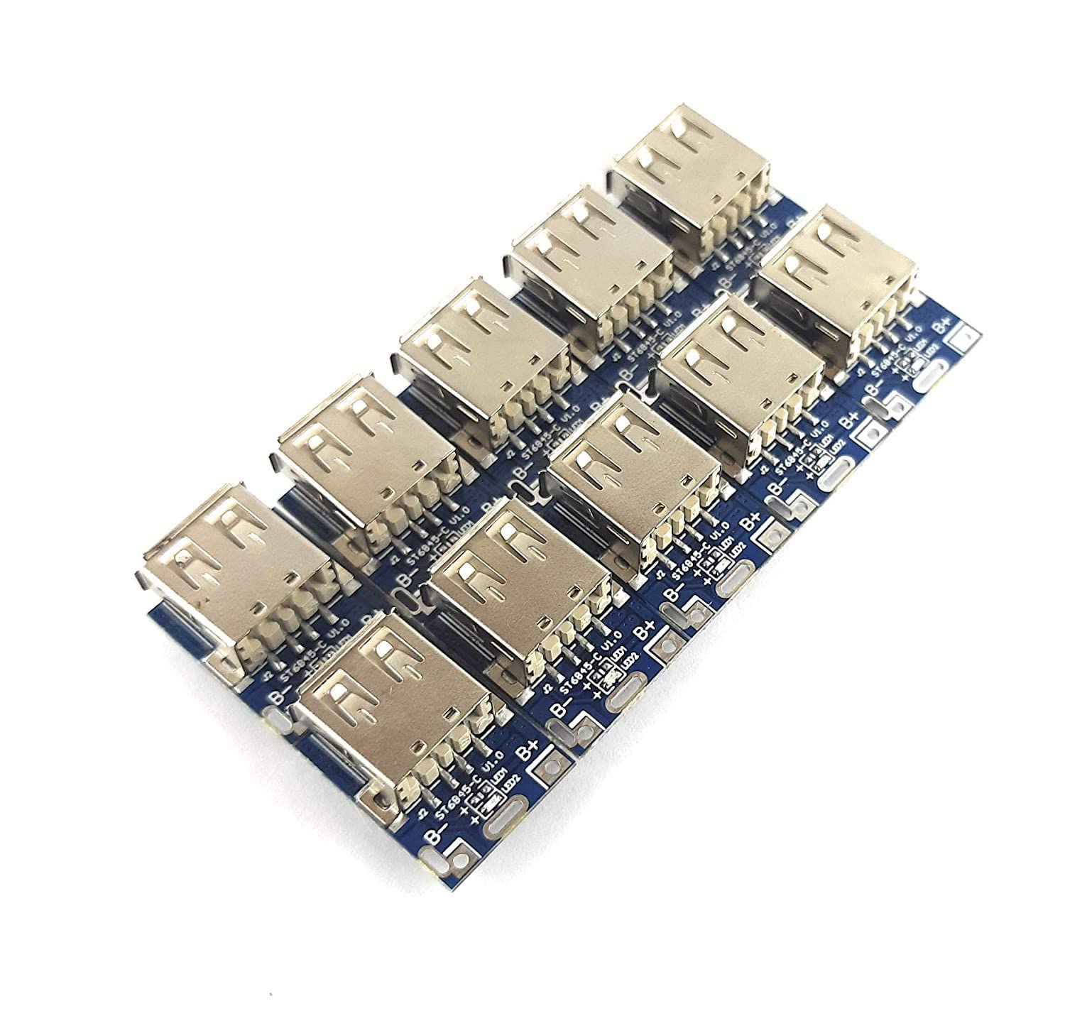 (10PCS) 5V Micro USB DIY Powerbank Charging Module Circuit Board Step Up Power Supply Module Lithium Battery Charging Protection Board with LED Indicator-image-15