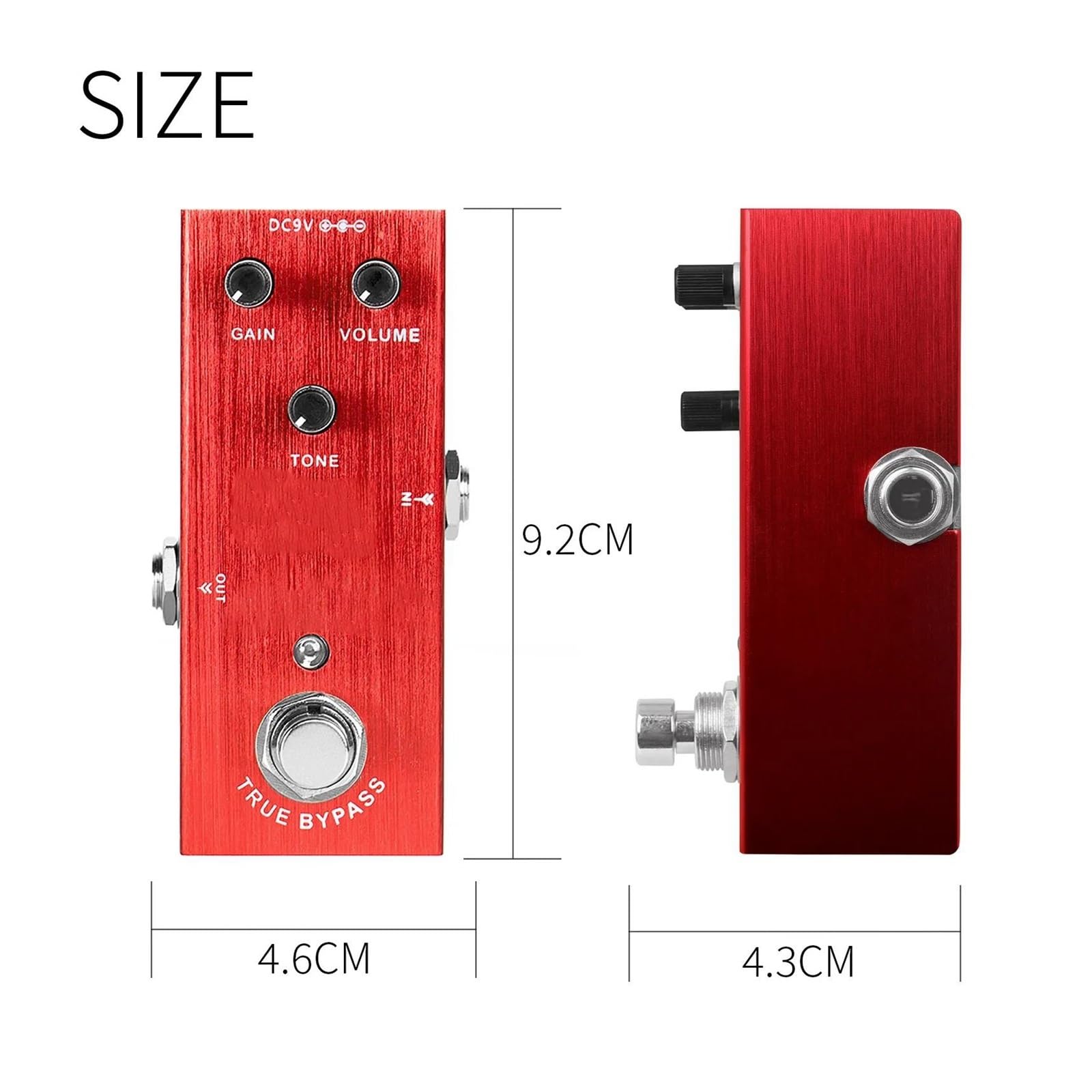 Pedali Per Effetti Per Chitarra Elettrica Rock Classico Distorsori Accessori Per Strumenti