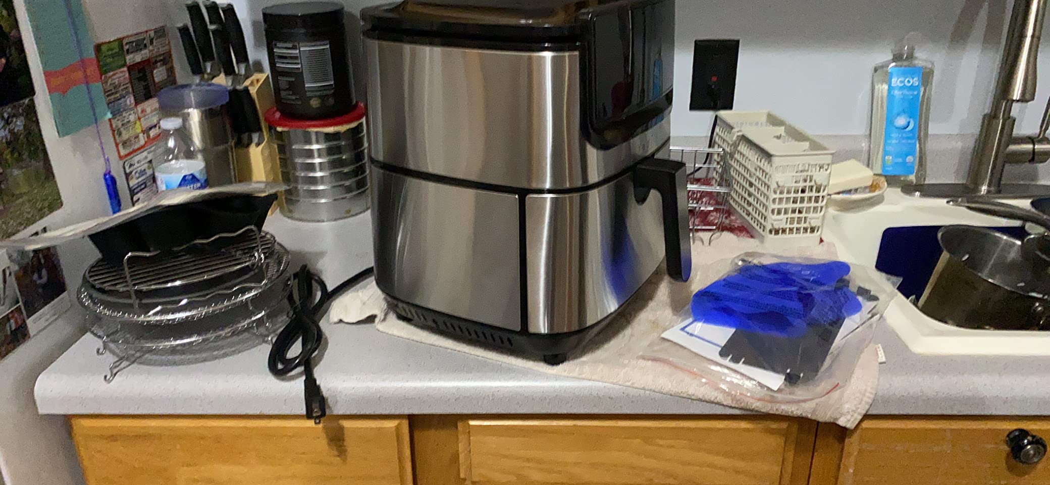 22/mo Finance Yedi Evolution Air Fryer, 6.8 Quart, Stainless Steel, Ceramic Cooking Basket