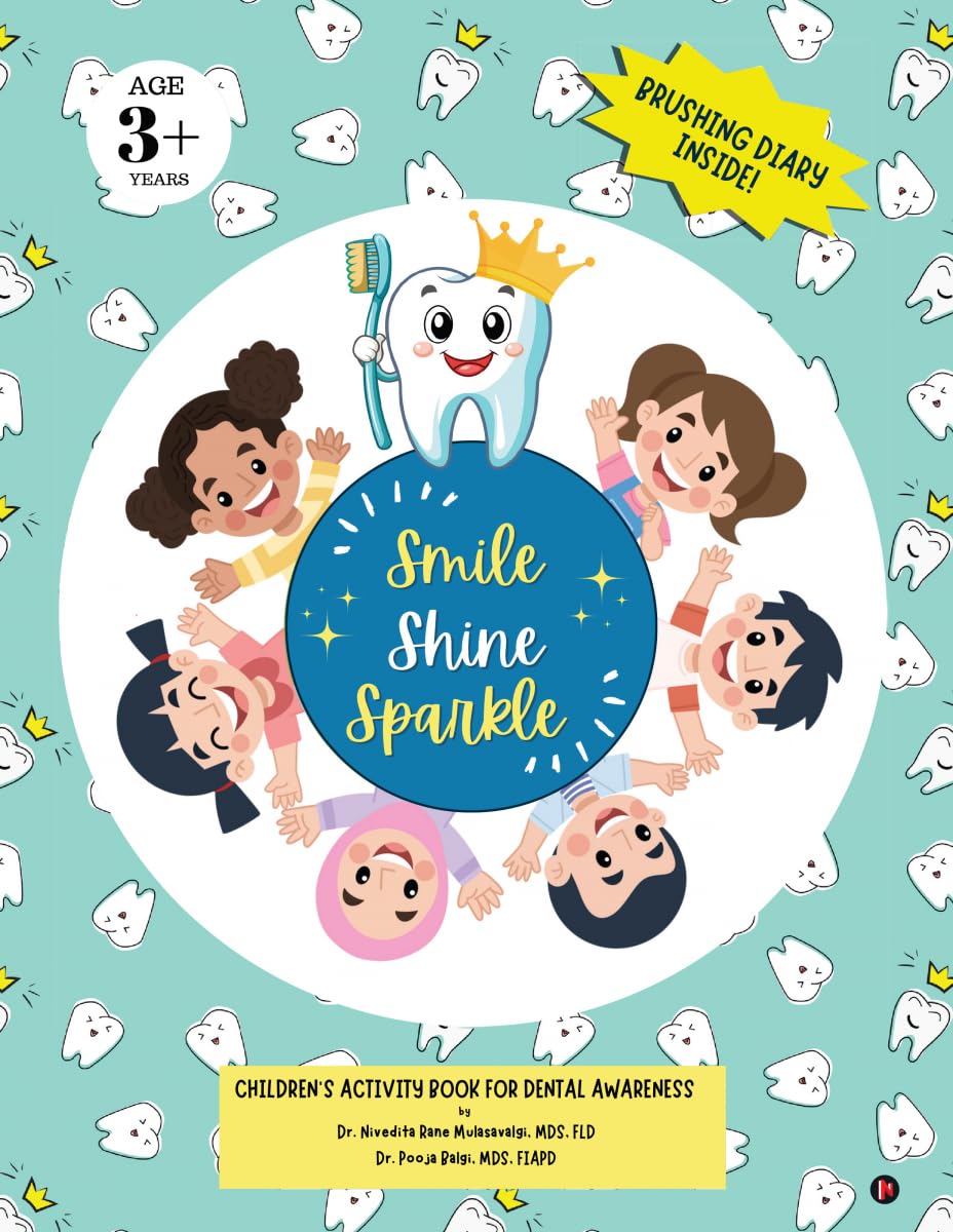 Smile Shine Sparkle: Children's Activity Book for Dental Awareness