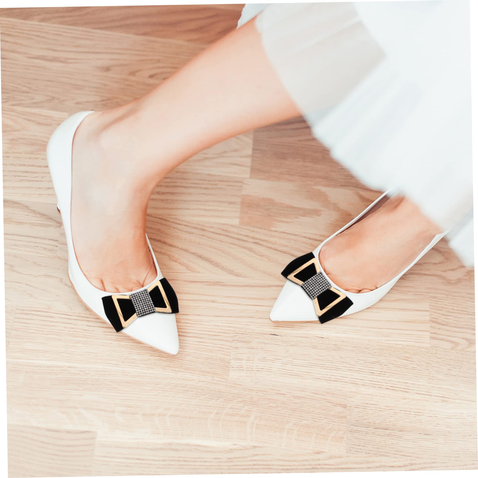 SOIMISS 5paia Charms Per Scarpe Con Fiocchi Strass Decorazioni Eleganti Per Scarpe Da Sposa e Cerimonie Accessori Per Femminili