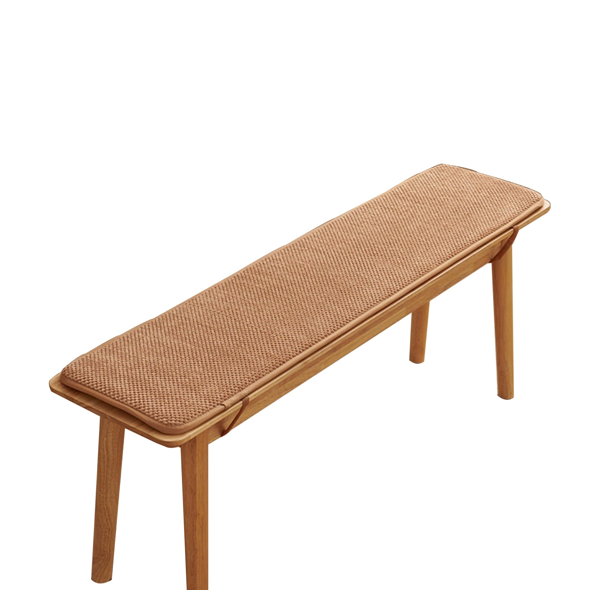 Cojín largo para asiento de silla cojín para sofá interior cojín para asiento de muebles porche columpio banco de 2 3 y 4 plazas para sala de estar almohadilla para asiento de suelo (