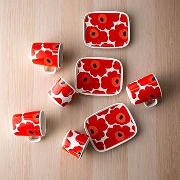 Amazon.co.jp: [ マリメッコ ] Marimekko ラテマグ ペア 200mL