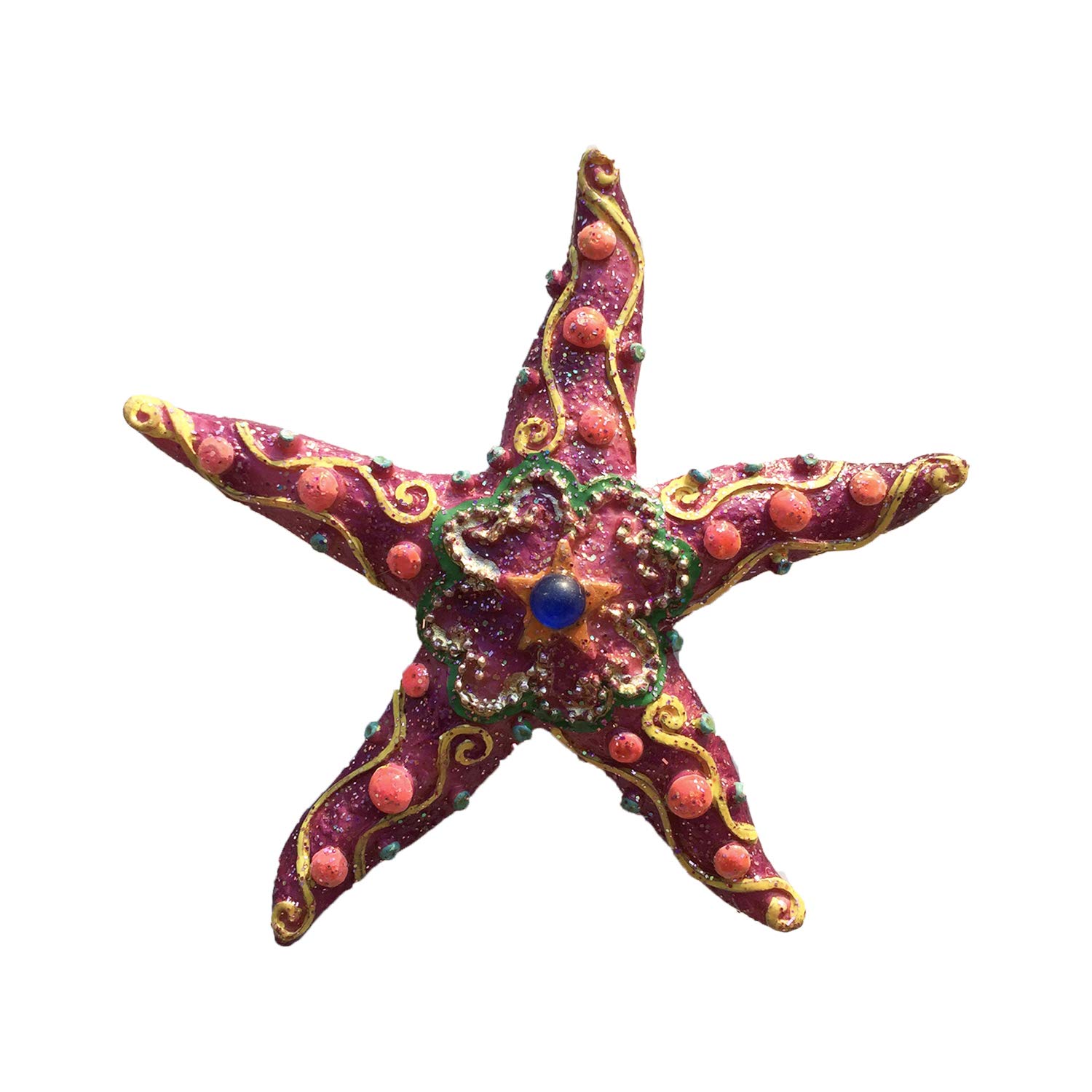Wedarego Starfish3 Bahamas Palau Jamaica Ocean Style 3D Starfish Fridge Magnet Tourist Souvenirs Resin Magnetic Refrigerator Magnet Home & Kitchen Decoration Collection Gift