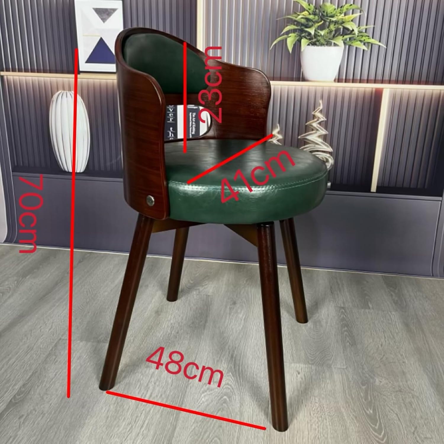 大人気，人気SALE ミッドセンチュリー ブラウン アーム付き