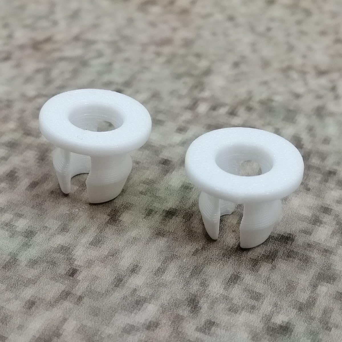 Boccola articolata di ricambio, 8 pezzi, colore bianco, compatibile con Bremhey Dinett Gerlinol ADT, carrello da portata