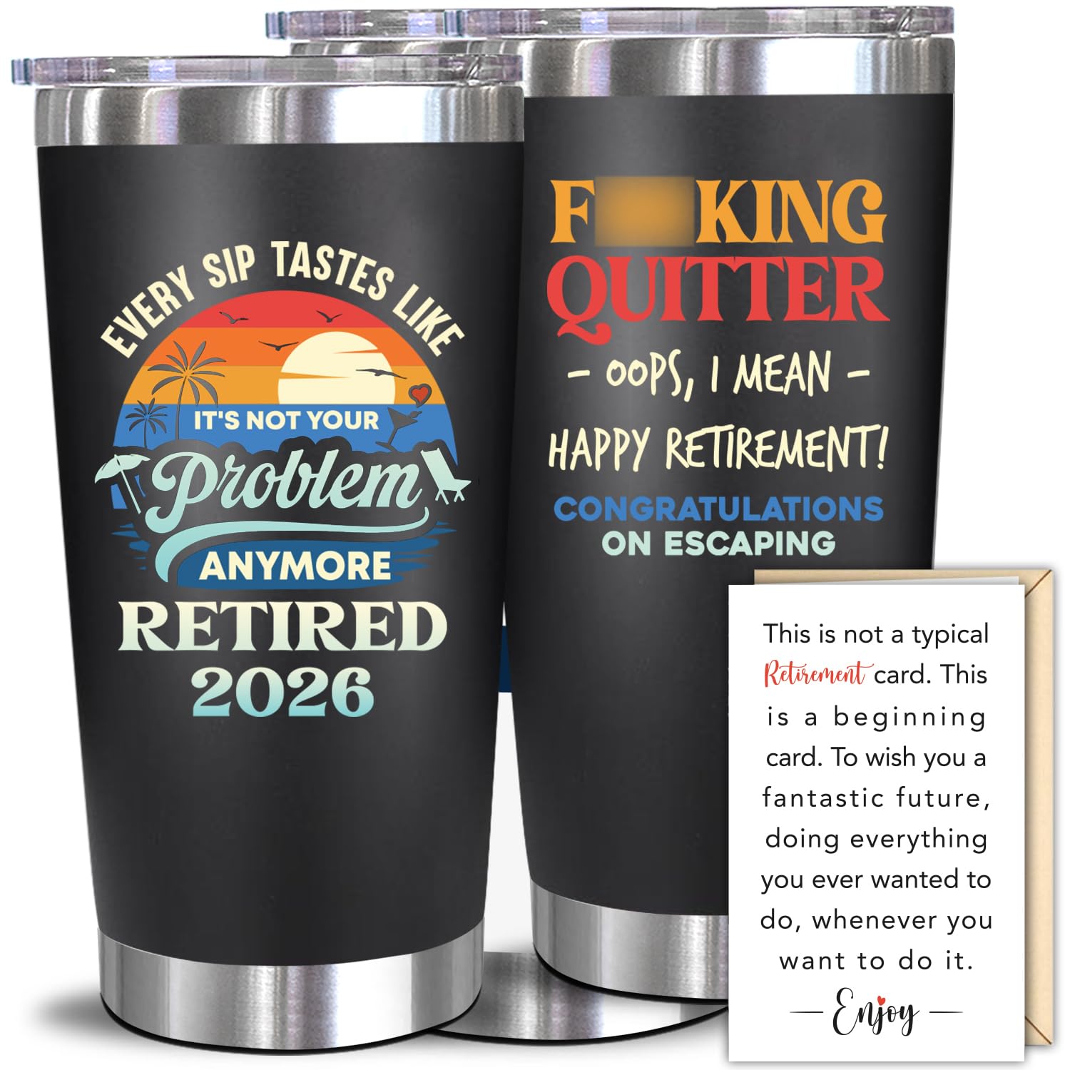 NewEleven Retirement Tumbler