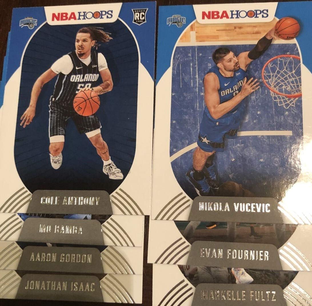 Amazon.com: Orlando Magic 2020 2021 Hoops Factory Sealed Team Set with Cole  Anthony Rookie card #234 : Collectibles & Fine Art
