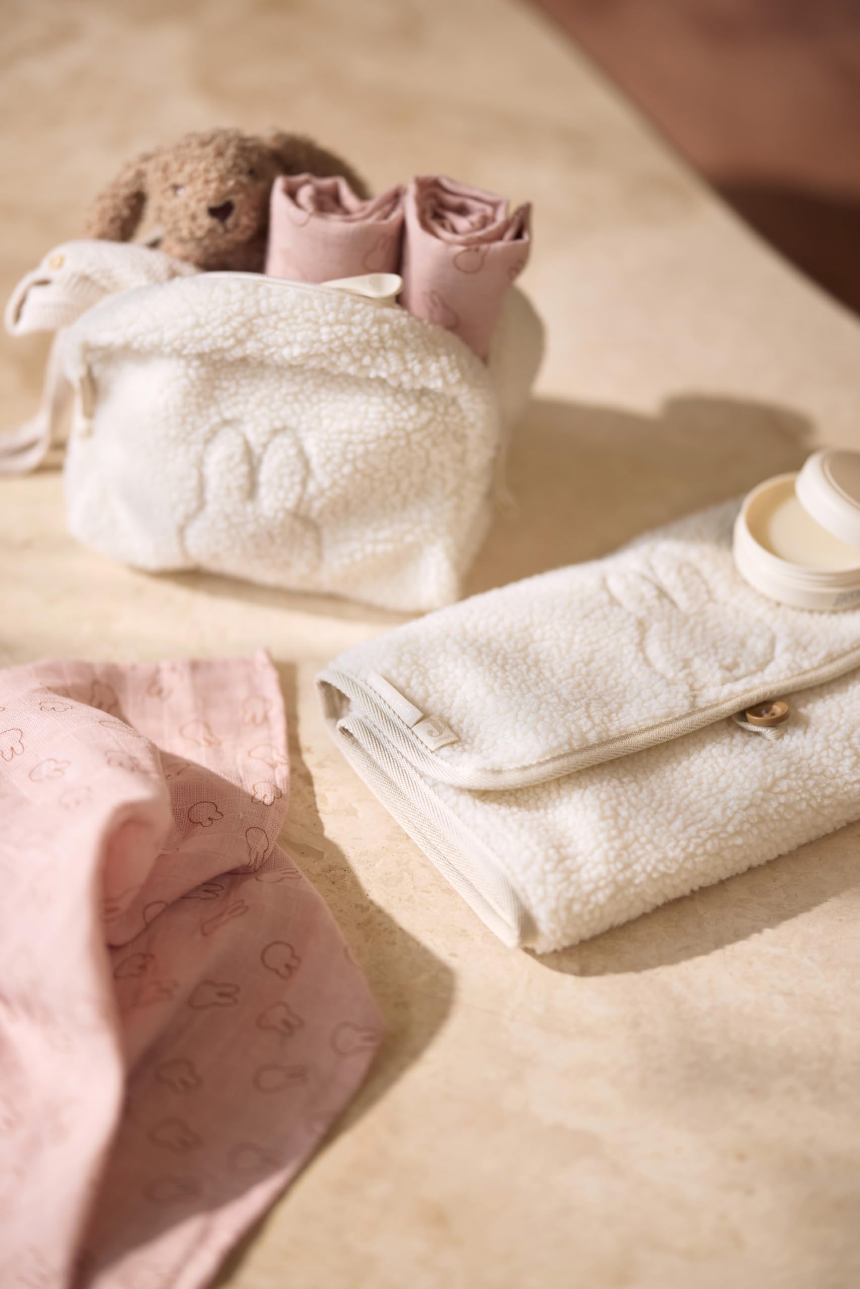 Jollein Baby Muslin Cloth - Miffy Silhouettes, Wild Rose - Pack of 2-115 x 115 cm - 100% Cotton - Burp Cloths Baby - Oeko-Tex Certified - Image 4