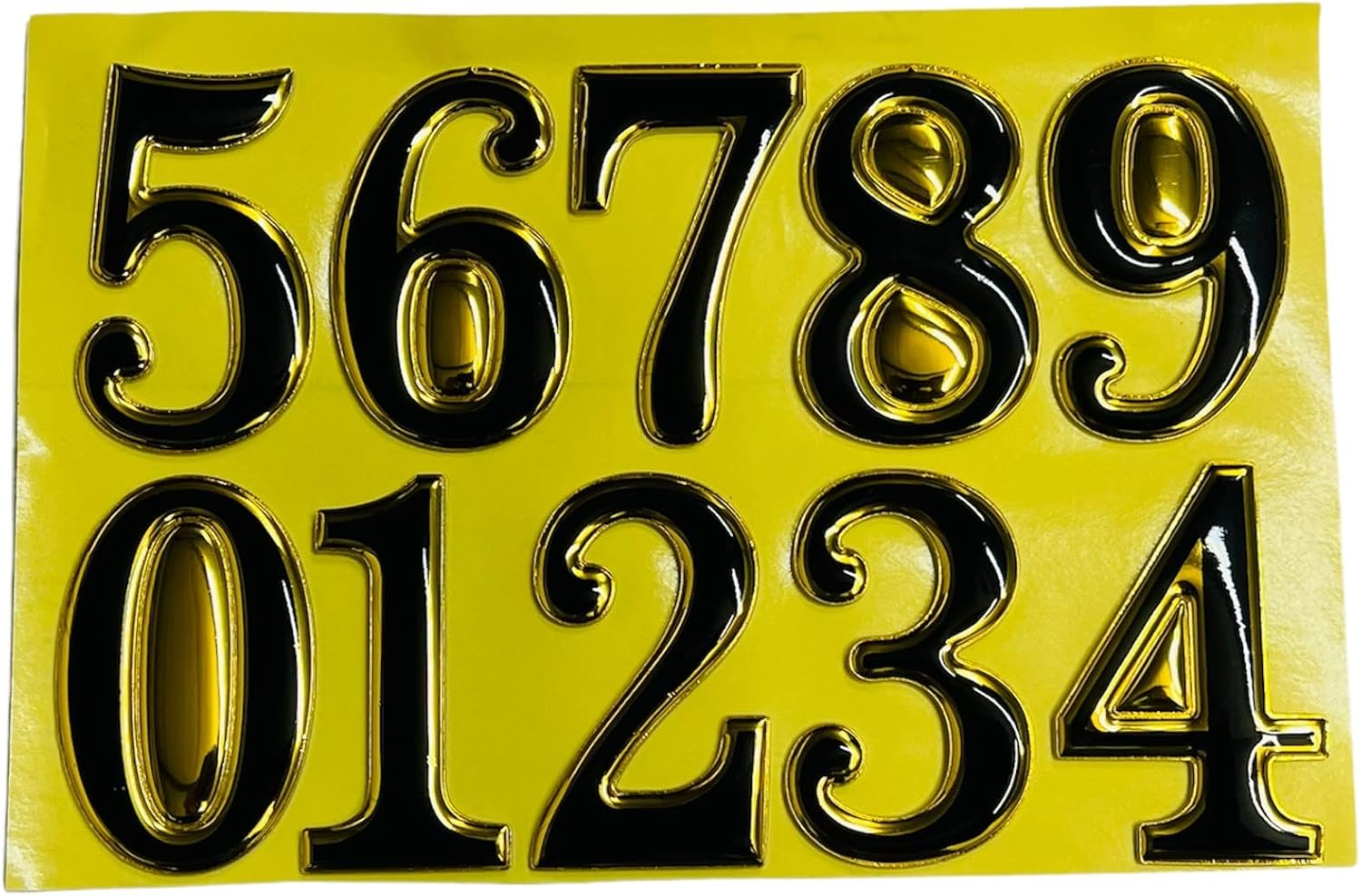 Self Adhesive Door Numbers, Sticky Door Numbers, Property Numbers
