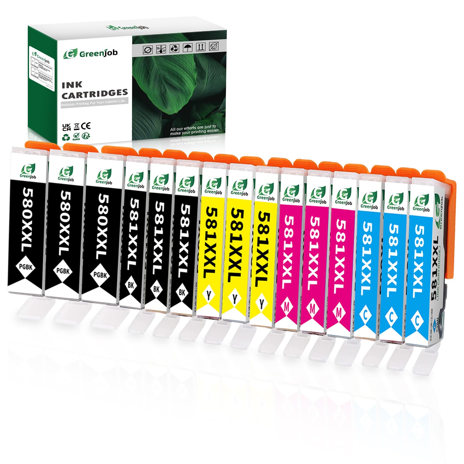 29XL Cartucho de Tinta Compatible con Epson 29XL 29 XL para Epson Expression Home XP-235 XP-245 XP-247 XP-255 XP-257 XP-330 XP-332 XP-335 XP-342 XP-345 XP-355 XP-352 XP-430 (15 Paquetes) — view 12