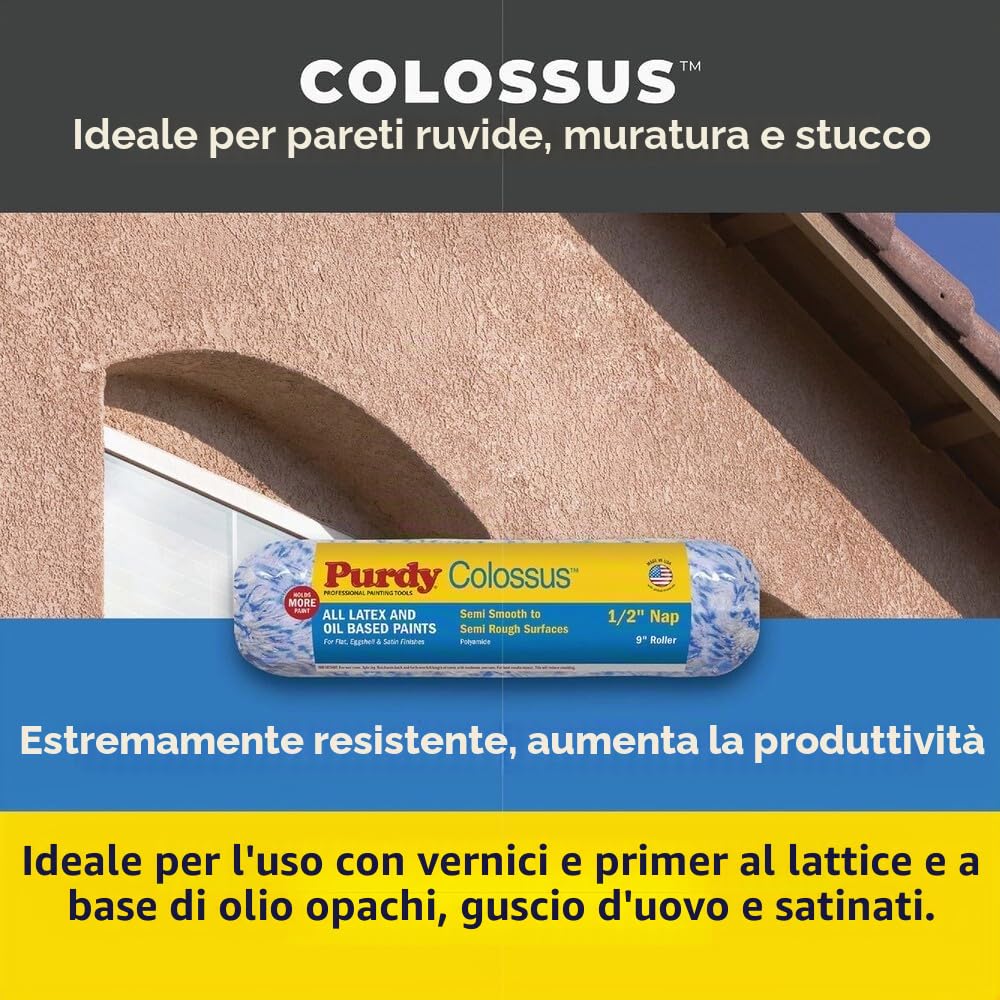 Purdy Colossus 18 "Medium Pile Roller 1/2" Nap