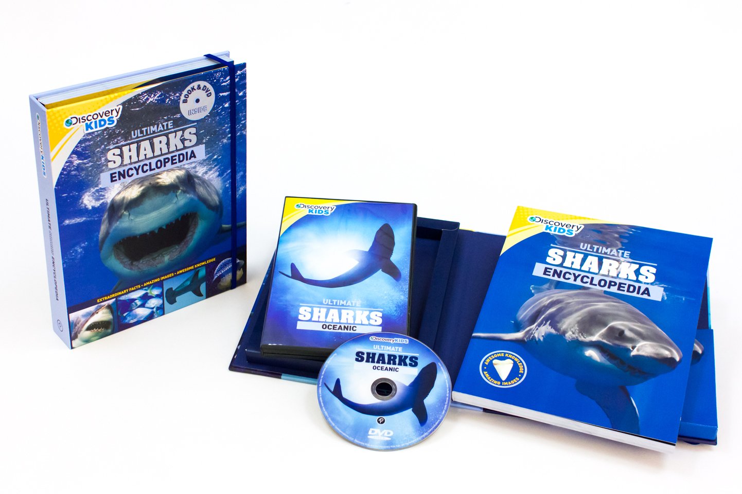 Discovery Kids Ultimate Sharks Encyclopedia: Extraordinary Facts, Amazing Images, Awesome Knowledge (Discovery Book+dvd) - Image 5
