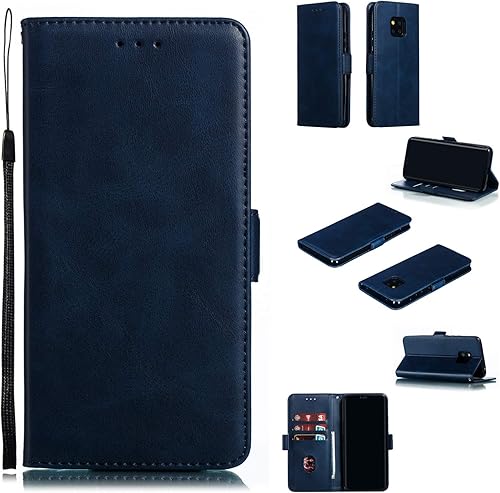 Custodia   Flip Portafoglio Custodia per Huawei Mate Pro  Blu  Custodia   Flip Portafoglio Custodia per Huawei Mate Pro  Blu
