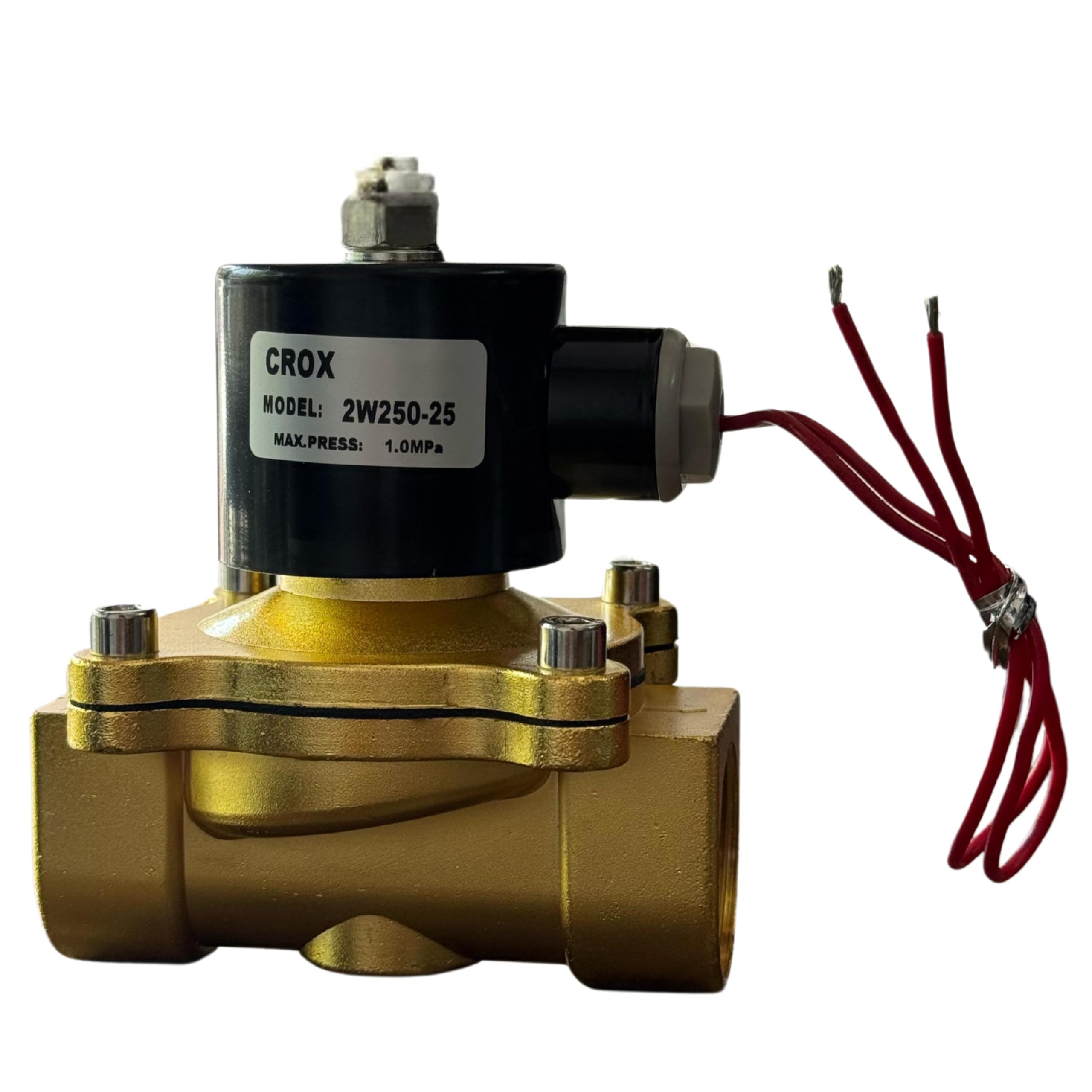 1" Inch Brass Electric Solenoid Valve For Water, Air Oil Or High Pressure 1.0MPa-picture-54