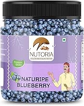 NUTORIA HEALTH FRUITS & NUTRITION Premium Blueberry | | Rich in Calcium and Vitamin K | | Natural Real Dried Berries 400g