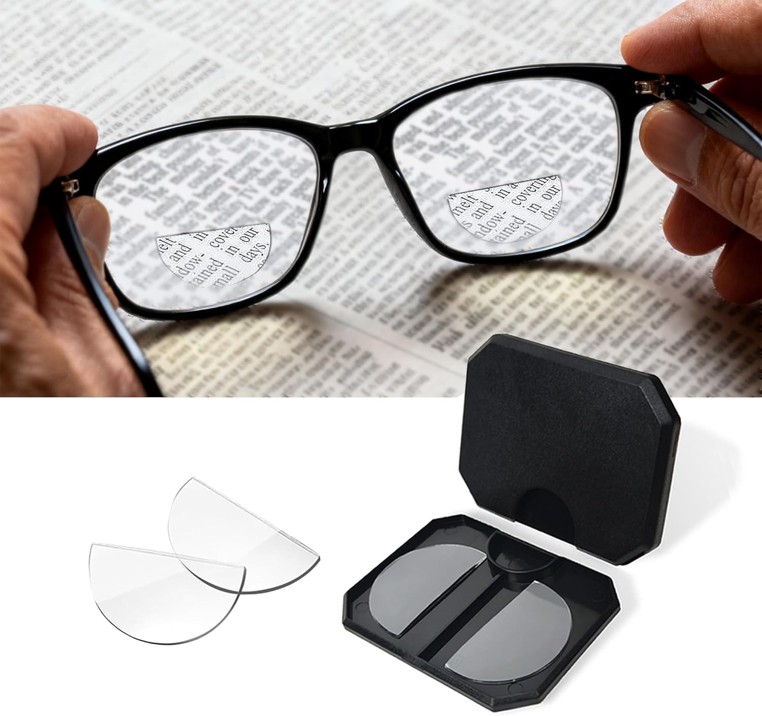 Stick-On Bifocal Lenses for Sunglasses,...