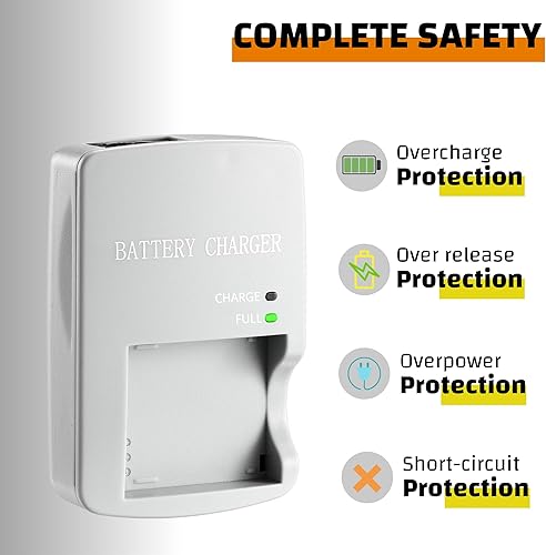 Miniatura 5 de CB-2LY CB-2LYE Cargador de batería para Canon NB-6L NB-6LH Batería: para Canon PowerShot D10 D20 D30 S90 S95 S120 S200 SD770 IS SD980 IS SD1200 IS