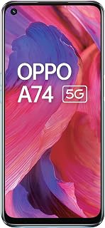 OPPO A74 5G (Fluid Black,6GB RAM,128GB Storage) - 5G Android Smartphone | 5000 mAh Battery | 18W Fas..