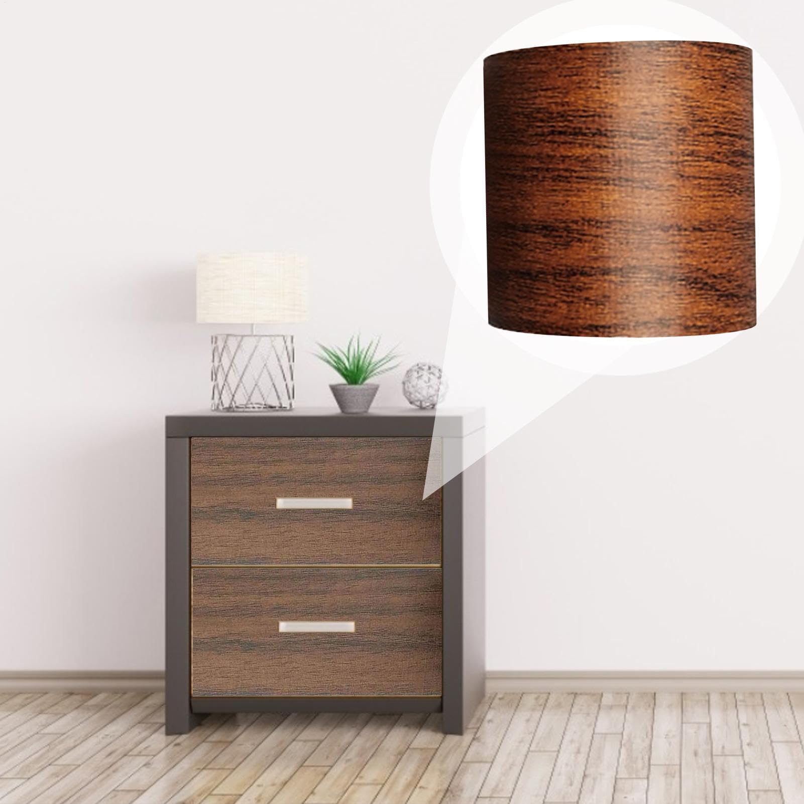 Cinta Reparadora de Veta de Madera - Cinta Adhesiva Imitación Madera - 5.6 cm Ancho x 4.5 m Largo Adhesiva Decorativa Impermeable Para Marco Ventana Espejo Paredes