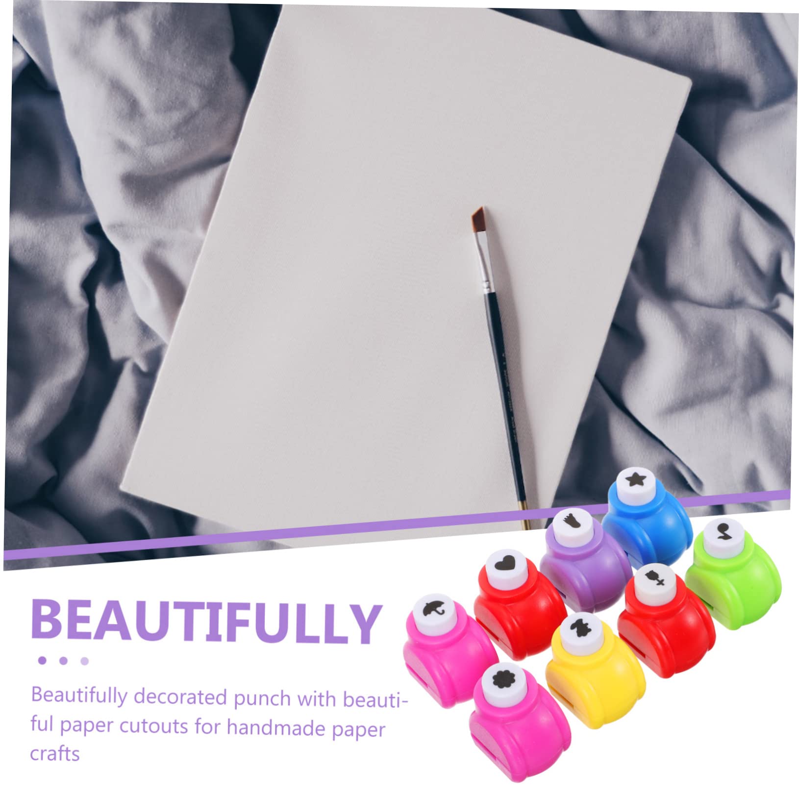 TEHAUX 16pezzi Fustellatrice Per Carta Con Motivi Creativi Di Perforatori Per Scrapbooking e Artigianato Per Biglietti e Album Fotografici Facile Da Usare Per Adulti