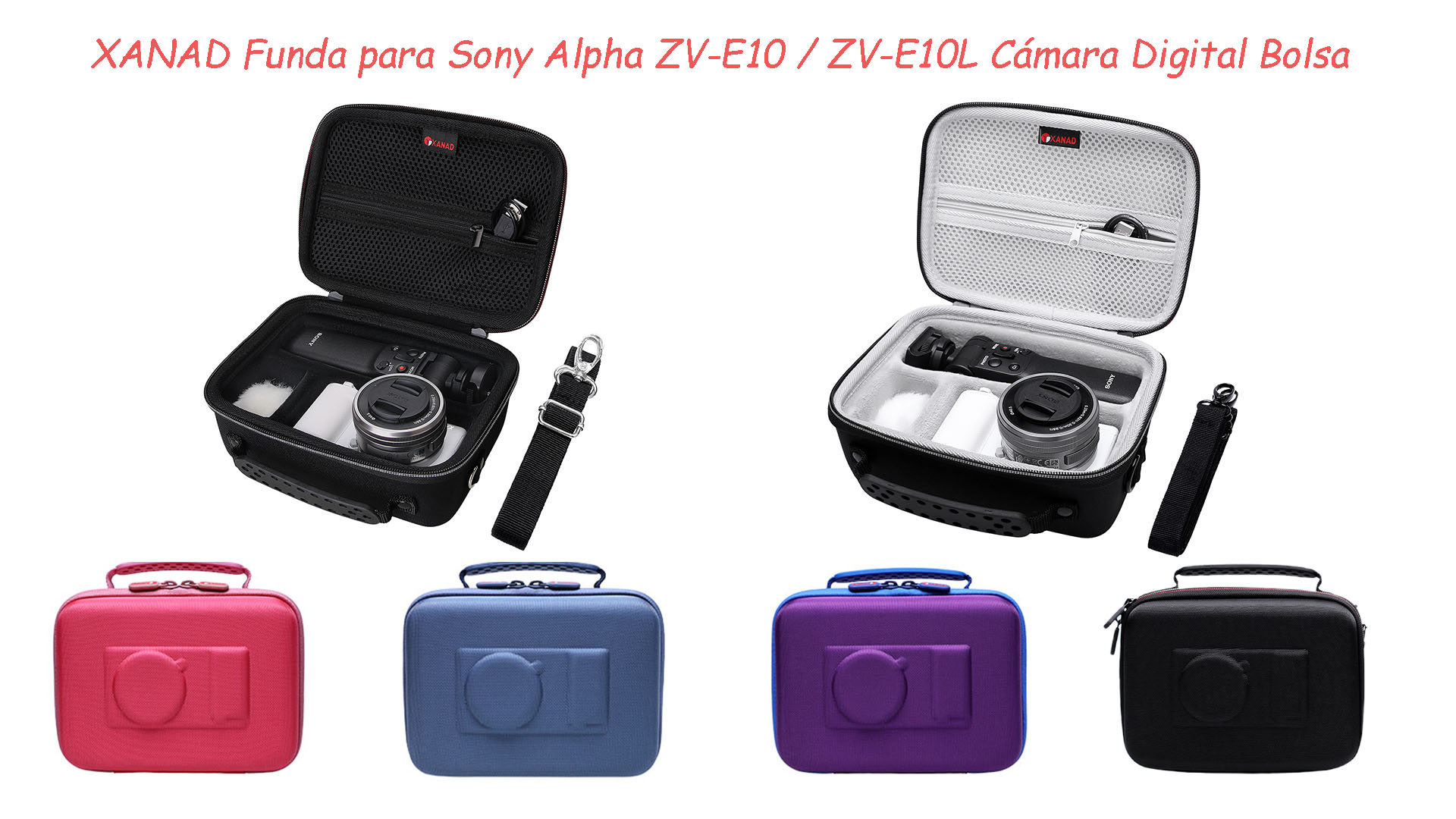 Cámara Sony Fundas Para Camaras De Fotos Sony 6700 Funda