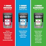 Tiesta Tea - Tiesta Dégustation de feuilles molles Tea Échantillonnage à haute teneur en caféine & Iced Tea | Prime Tea Échantillon avec noir, à base de plantes, fruit, vert & Origine unique Tea Mélanges - 45 Pouches d'échantillons refermables
