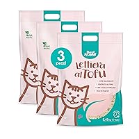 Best Friend - lettiera per gatti al tofu da 5,5 l Agglomerante e Vegetale. Fino a