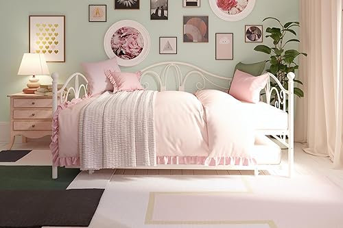 Miniatura 67 de DHP Bombay - Cama de metal Blanco,bronce