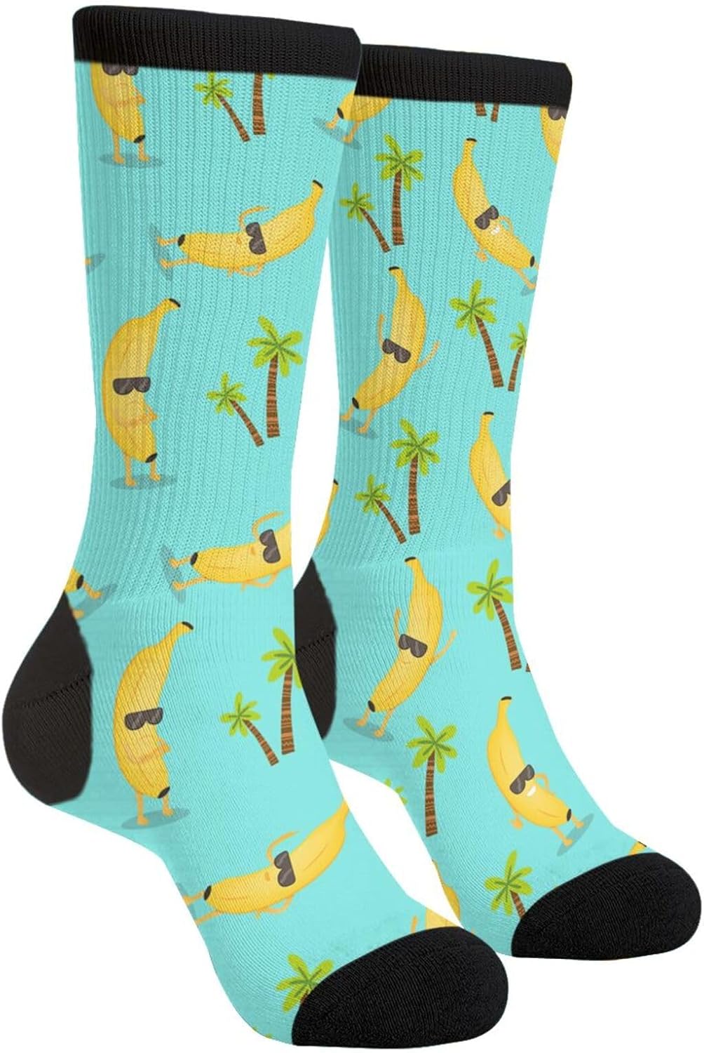 MOLIAN Octopus Socks for Men Women Novelty Crew Socks Funny Crazy Stockings Gifts