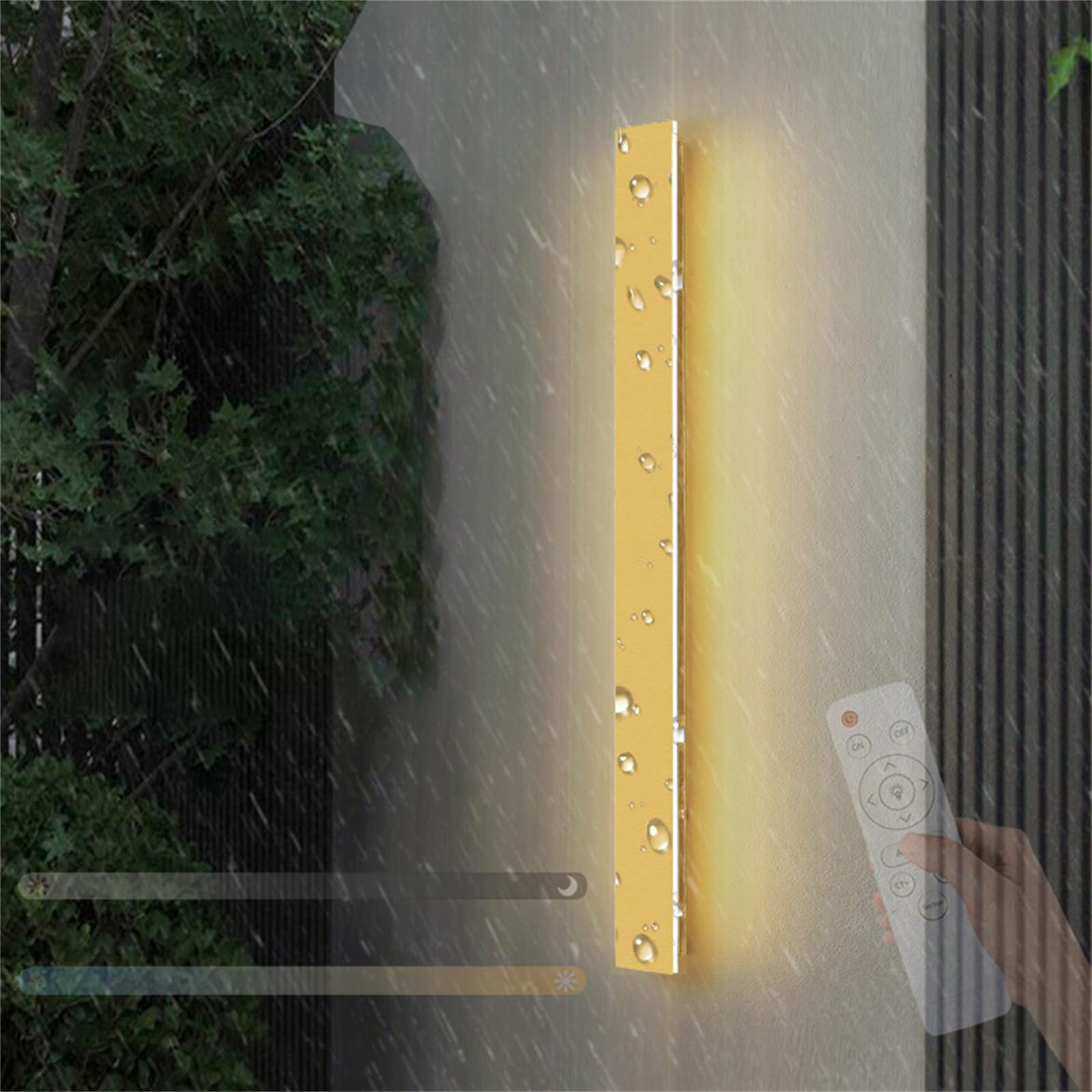 Éclairage mural pour chambre et couloir ajustable à télécommande - 8