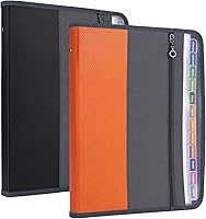 Vista 10 de NAFY Carpetas de archivos expandibles, organizador de documentos de 13 bolsillos con cremallera, tamaño carta A4, carpetas de archivos expandibles