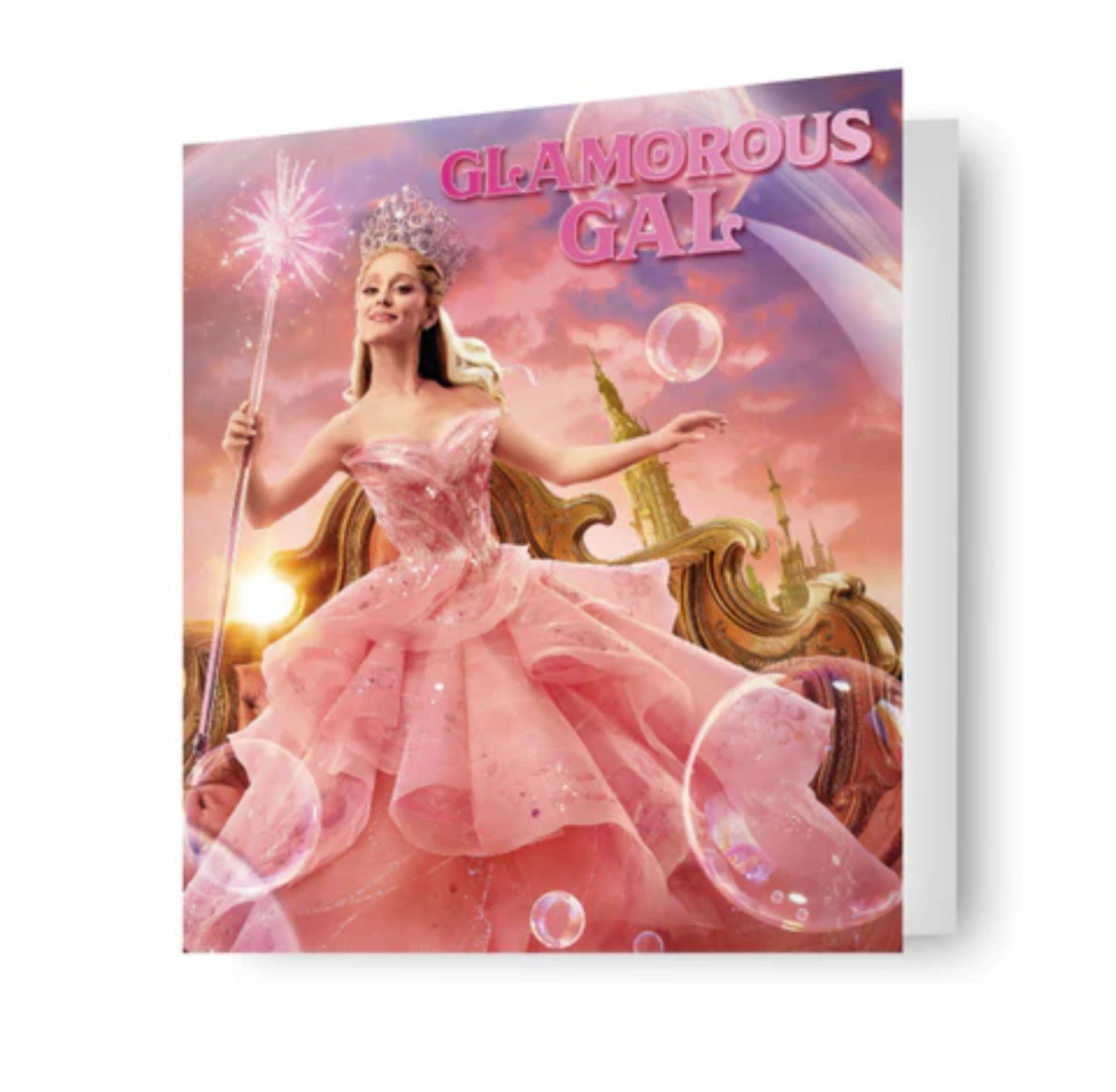 Danilo Promotions Biglietto Auguri Wicked Glinda 'Glamorous Gal' - Con Glinda Strega Buona, Cartolina Collezionabile
