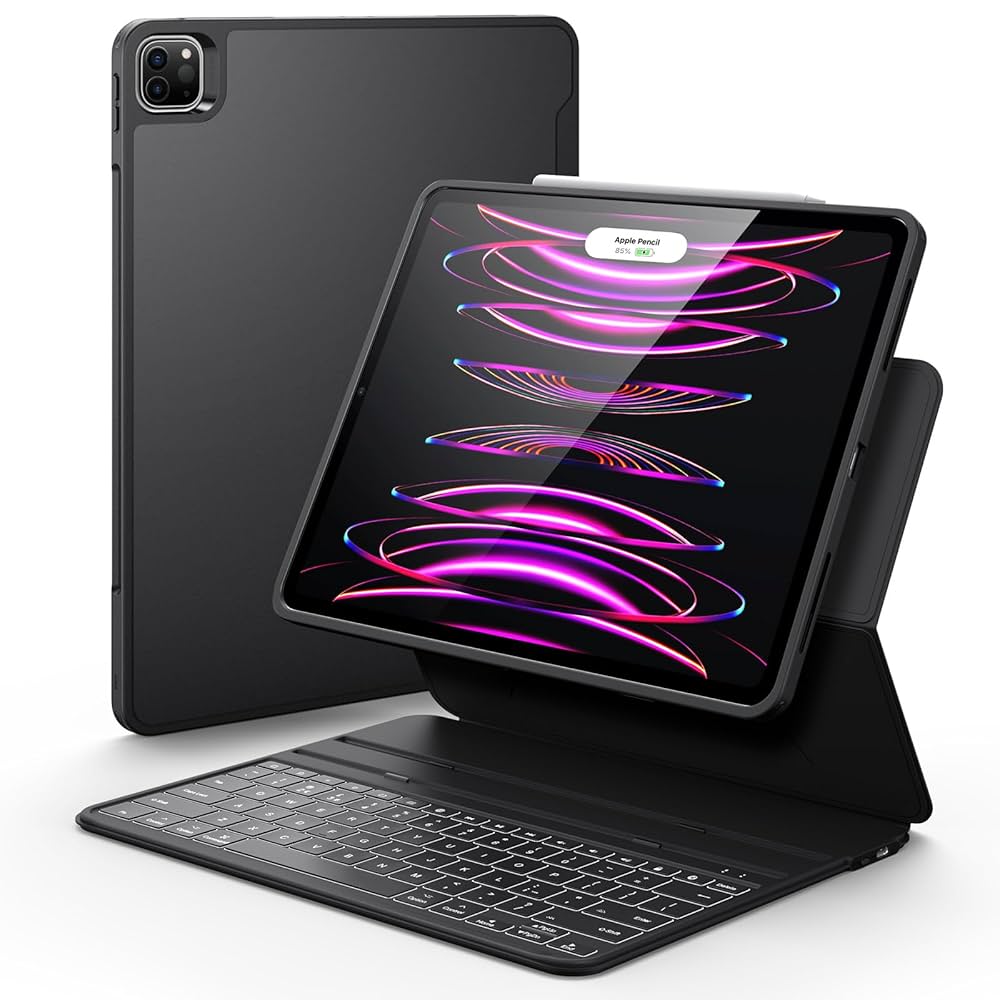 IPad Pro Case With Keyboard YEEHi Color Keyboard For IPad