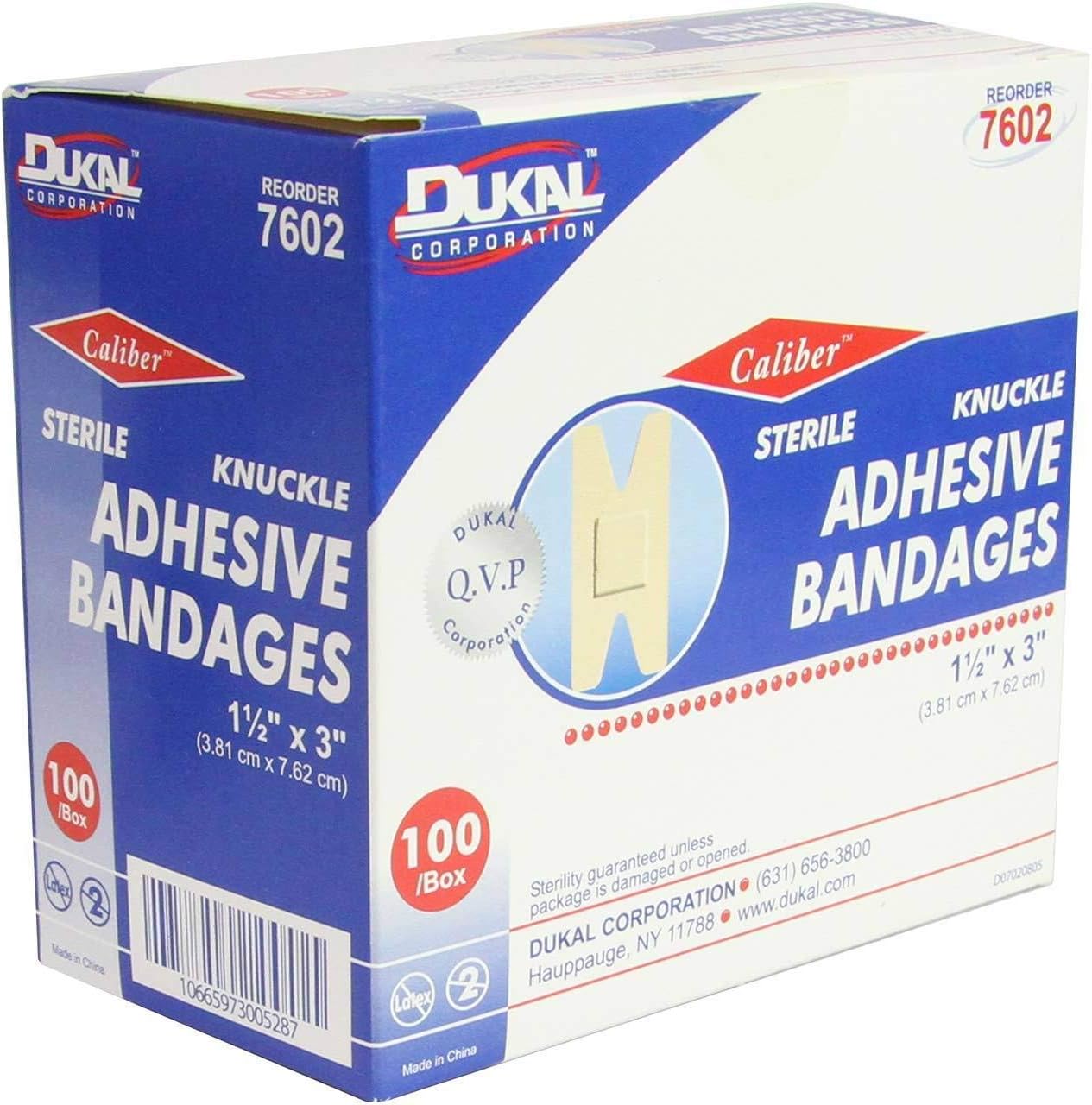 Cloth Adhesive Knuckle Bandage - Box of 100