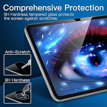 JETech iPad 10.2インチ用強化ガラス保護フィルム2枚セット JETech iPad 10.2インチ用強化ガラス保護フィルム2枚セット